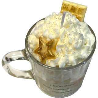 Bougie gourmande Cha'sentbon Citron Meringué 210g
