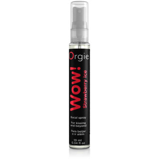 Spray fraise pour sexe oral WOW 10ml