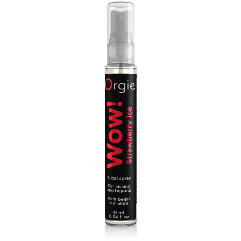Spray fraise pour sexe oral WOW 10ml
