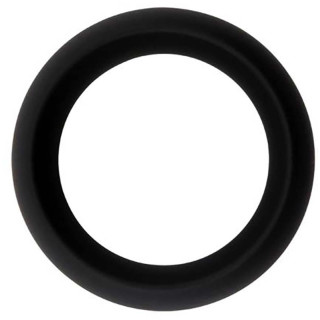 Cockring en silicone Infinity noir Ø45mm