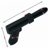 Gode vibrant avec poussée Fuck Gun 10xØ3cm