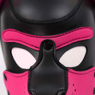 Cagoule de chien PUPPY Néoprène rose
