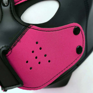 Cagoule de chien PUPPY Néoprène rose
