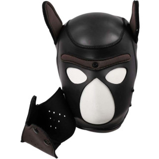Cagoule de chien PUPPY Néoprène marron
