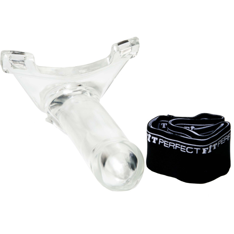 Gode ceinture Armour Knight 18xØ5cm transparent