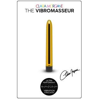The Vibromasseur stimulateur 18cm gold