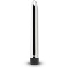 The Vibromasseur stimulateur 18cm silver
