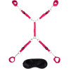Menottes LUX FETISH 7 pièces Bed Spreader rose