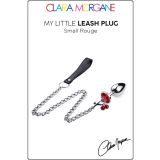 Plug argent aluminium avec laisse S
