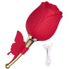 Double stimulateur clitoris USB Rose Flirting
