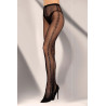 Collant résille motifs losanges & strass Kamalain S-L
