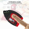 Masturbateur vibrant et chauffant Oral 6 modes pour un massage intense du gland