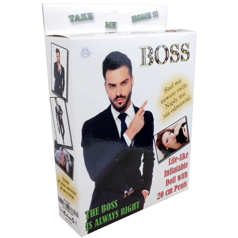 Poupée gonflable homme grandeur nature The Boss