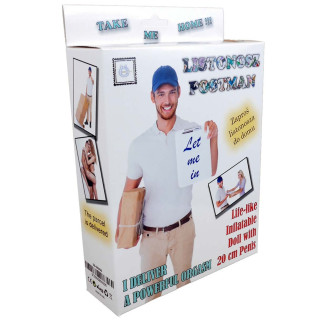 Poupée gonflable homme grandeur nature Listonosz Livreur