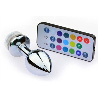 Plug bijou lumineux à LED S 6xØ2,7cm