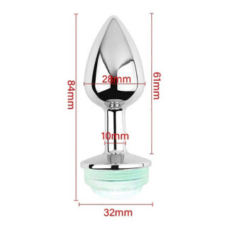 Plug bijou lumineux à LED S 6xØ2,7cm