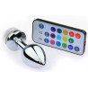 Plug bijou lumineux à LED M 7xØ3,4cm