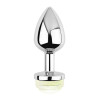 Plug bijou lumineux à LED M 7xØ3,4cm