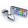 Plug bijou lumineux à LED L 8xØ4cm
