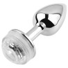 Plug bijou lumineux à LED L 8xØ4cm