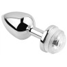 Plug bijou lumineux à LED L 8xØ4cm