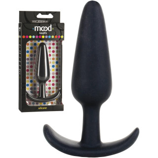 Plug anal MOOD naughty silicone noir L