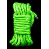 Corde de bondage phosphorescente Glow Rope 5M