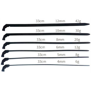 Tige d'urètre en silicone GUN STYLE Ø6mm