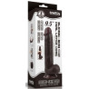 Gode Sliding Skin 18xØ4,5cm marron