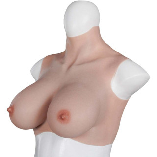Prothèse mammaire ultra-réaliste bonnet E