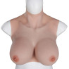 Prothèse mammaire ultra-réaliste bonnet E