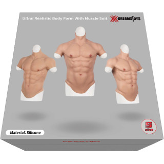 Prothèse ultra-réaliste musculature homme S