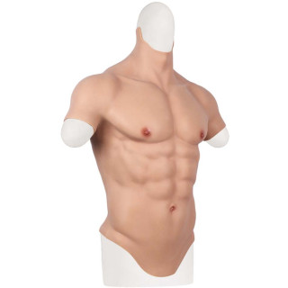 Prothèse ultra-réaliste musculature homme S