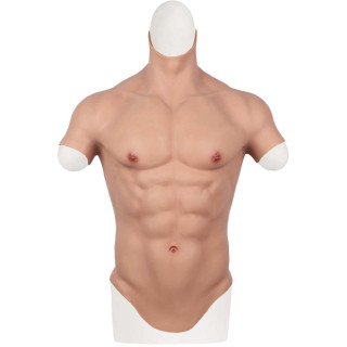 Prothèse ultra-réaliste musculature homme XL