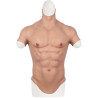 Prothèse ultra-réaliste musculature homme XL
