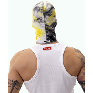 Cagoule Kiro blanc-noir-jaune
