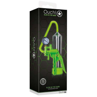 Pompe à pénis phosphorescente Glow Elite