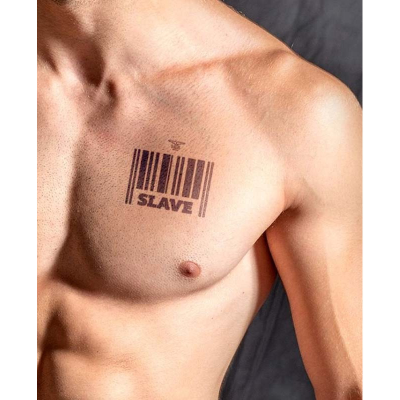 Tatouage éphémère Slave 10x10cm