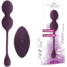 Boules Geisha Vibrantes à télécommande Vision aubergine