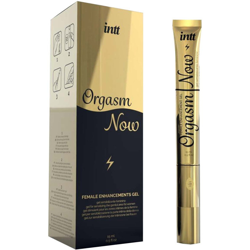 Gel clitoris applicateur vibrant Orgasm Now 15ml