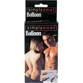 Ballon anal gonflable dans sa boîte