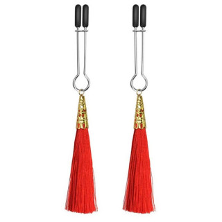 Pinces à tétons Glamour rouges