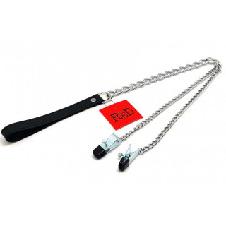 Pinces à seins avec laisse 40cm