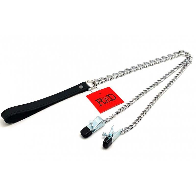 Pinces à seins avec laisse 40cm