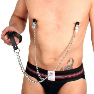 Pinces à seins avec laisse 40cm