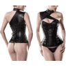 Corset avec couvre-épaule et string XL