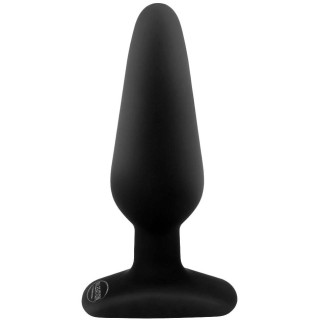 Plug ventouse silicone noir M 13,5cm