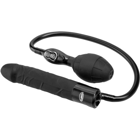 Vibro gonflable noir MAGICAL BOY 15,5cm