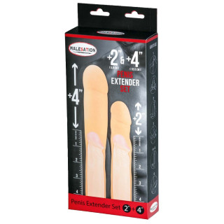 Set extension pénis MALESATION +10cm+5cm