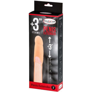 Extension pénis MALESATION +7.5cm